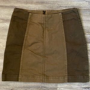 Free People • Two tone mini skirt